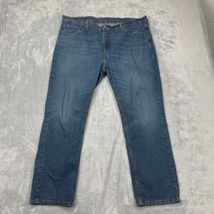 Levi's 541 Jeans Mens 40x32 Blue Denim Stretch Athletic Fit Red Tab Straight Leg